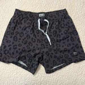 Duvin Design cheetah sport shorts